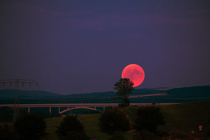 Lune rousse