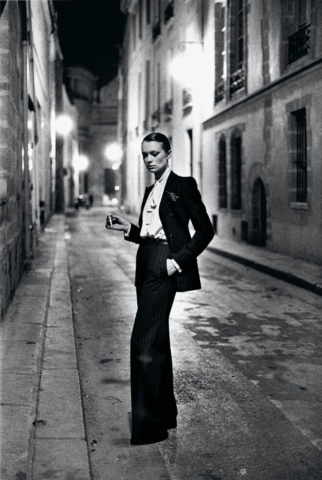 Le smoking © Helmut Newton