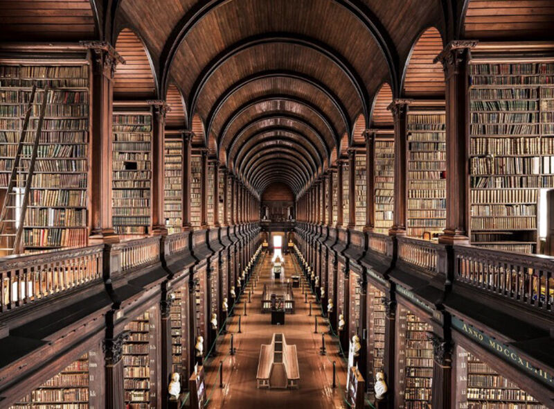Thibaud Poirier, Trinity College Library © Yellow Korner