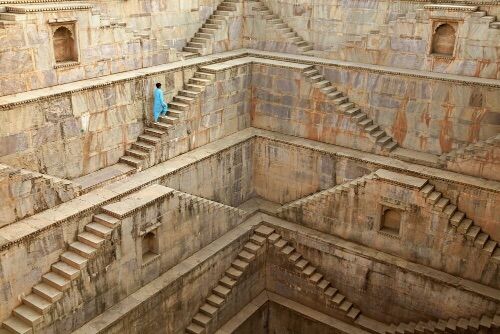 Pascal Mannaerts, Serenite au Baoli de Bundi &copy; Yellow Korner