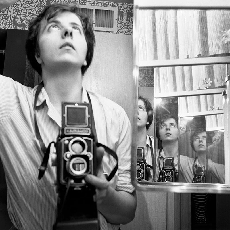 Self portrait 1956, Vivian Maier © The Vivian Maier Fondation