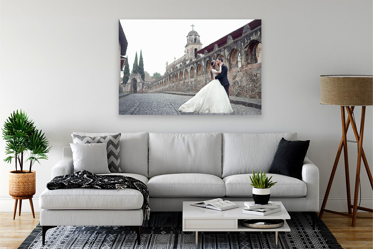 Big format for a wedding picture
